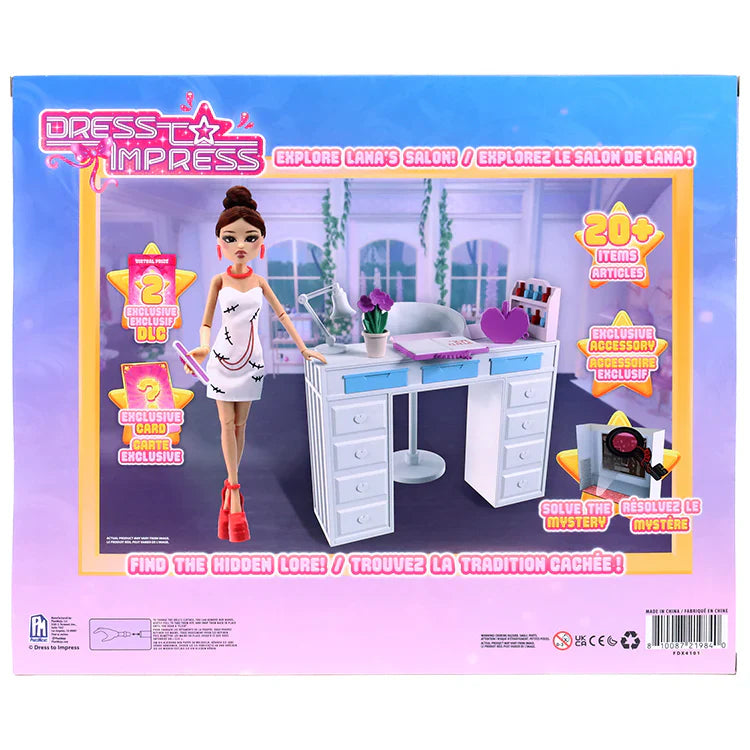 Dress To Impress Fashion Doll Set Lana's Salon