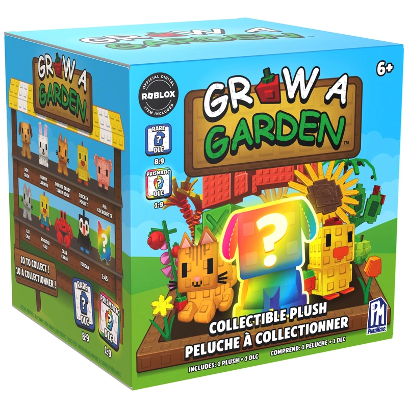 Grow A Garden Mystery Collectible Plush Blind Box Assortment 10cm