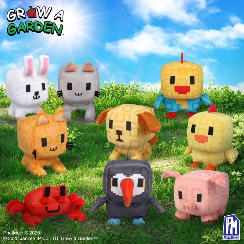 Grow A Garden Mystery Collectible Plush Blind Box Assortment 10cm