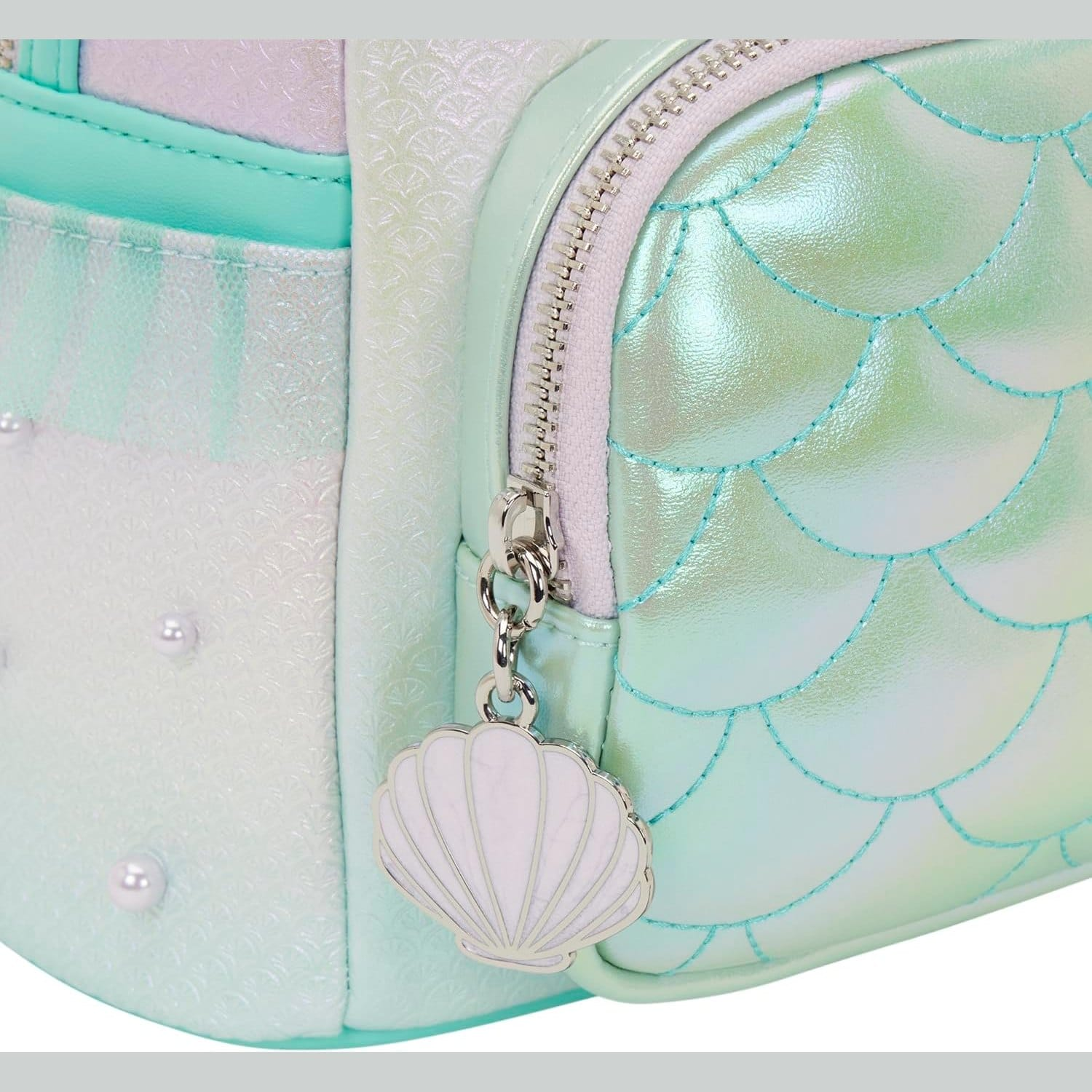 Loungefly - Little Mermaid Iridescent Pearl Mini Backpack