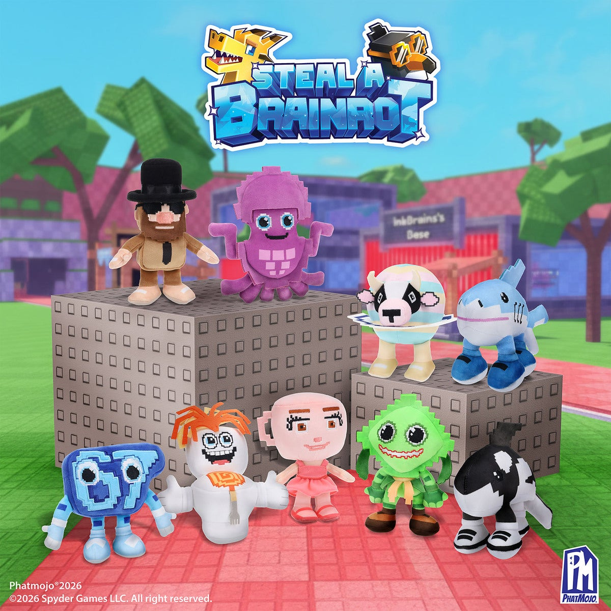 Steal A Brainrot Mystery Collectible Plush Blind Box