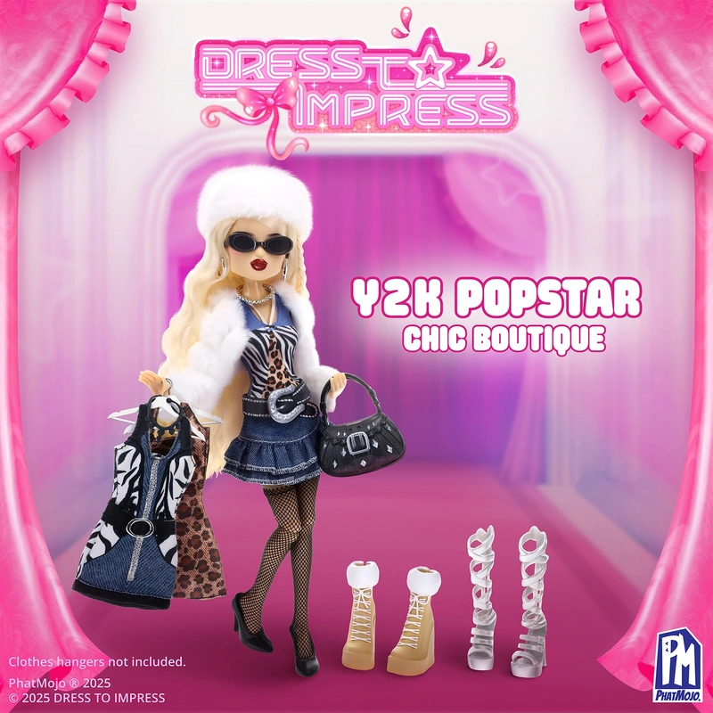 Dress To Impress Chic Boutique Playset Y2K Popstar