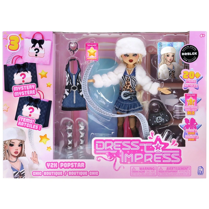 Dress To Impress Chic Boutique Playset Y2K Popstar