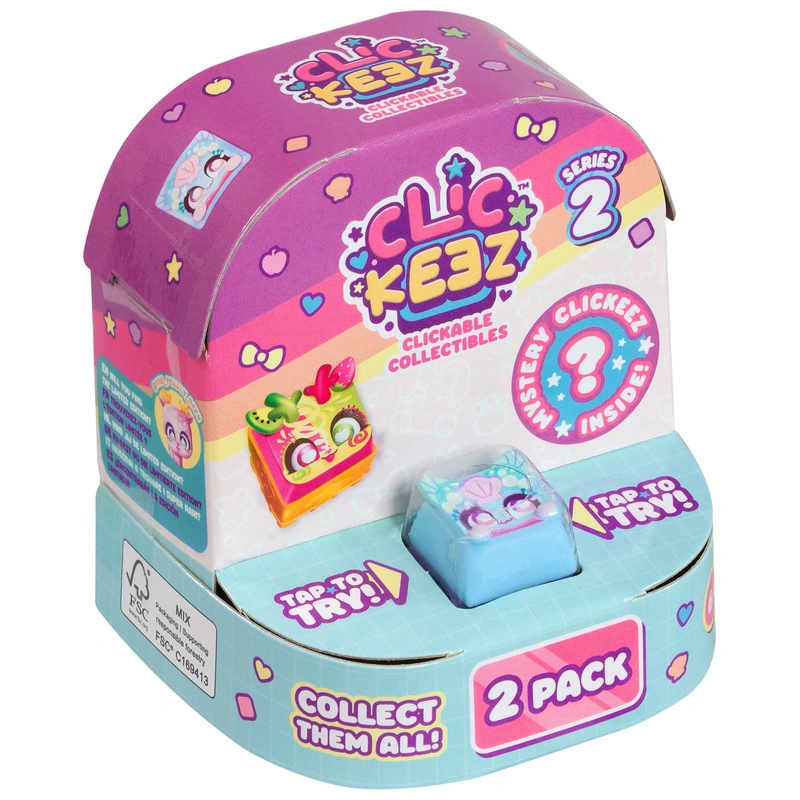 Clickeez Clickable Collectable 2 Pack Series 2 Assortment