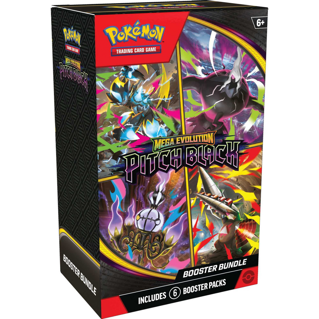 Pokémon TCG Mega Evolution Pitch Black Booster Bundle 6 Packs
