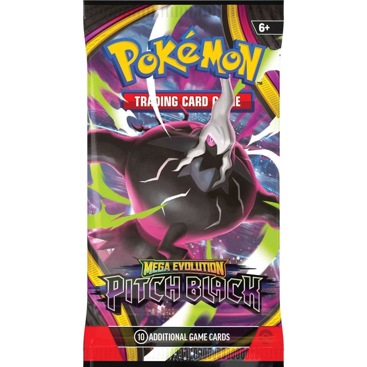 Pokémon TCG Mega Evolution Pitch Black Booster Bundle 6 Packs
