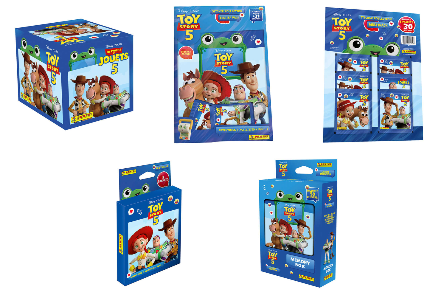 Toy Story 5 Sticker Collection