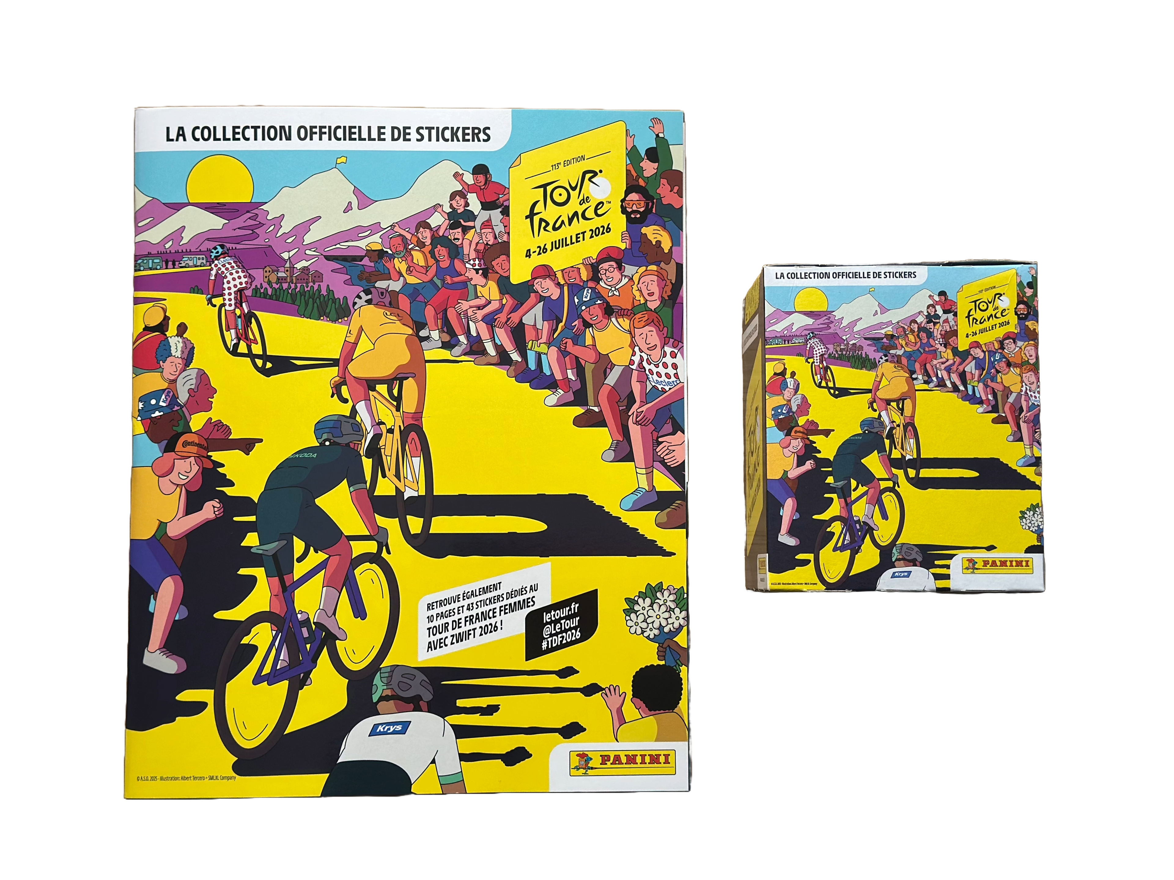 Panini Tour De France 2026 Sticker Collection Full Pack & Album